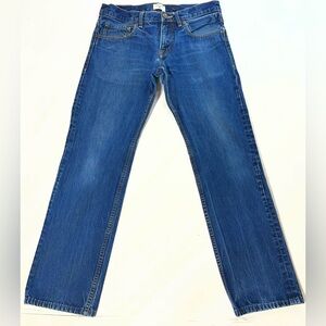 Quiksilver Jeans Mens Size 30x28 Blue Straight Fit Denim Surfing Classiccore D-8